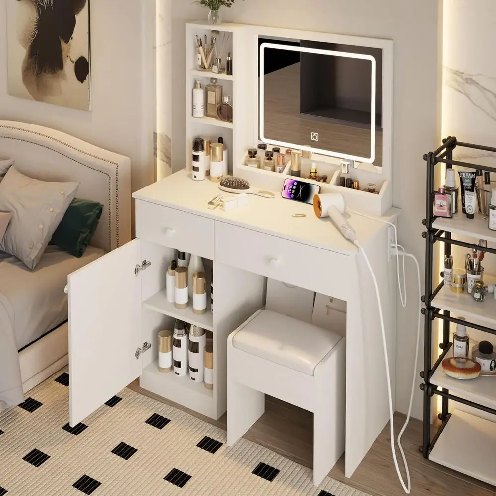 Beauty Makeup Outlet - Туалетный столик Dring Table Set с