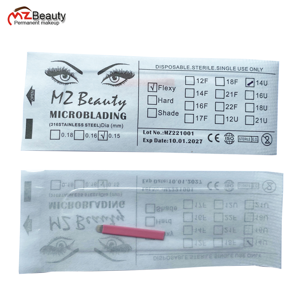Beauty Makeup Supply - Иглы для микроблейдинга Nano 0,15 мм,