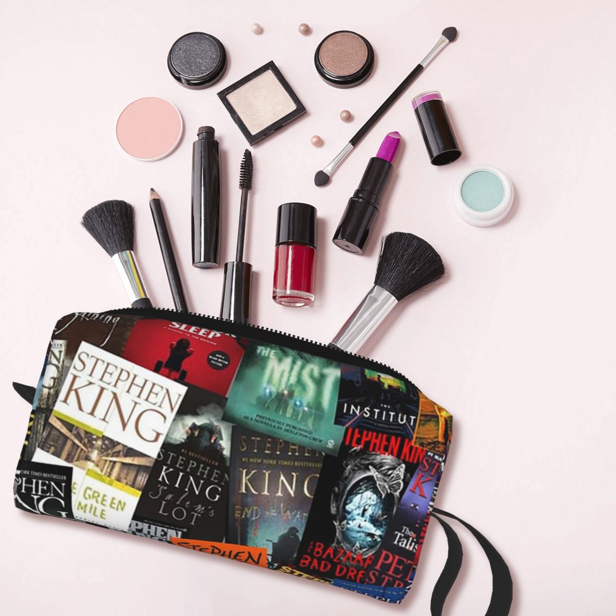 Beauty Makeup Book - Косметичка-органайзер Stephen King Book Covers Horror