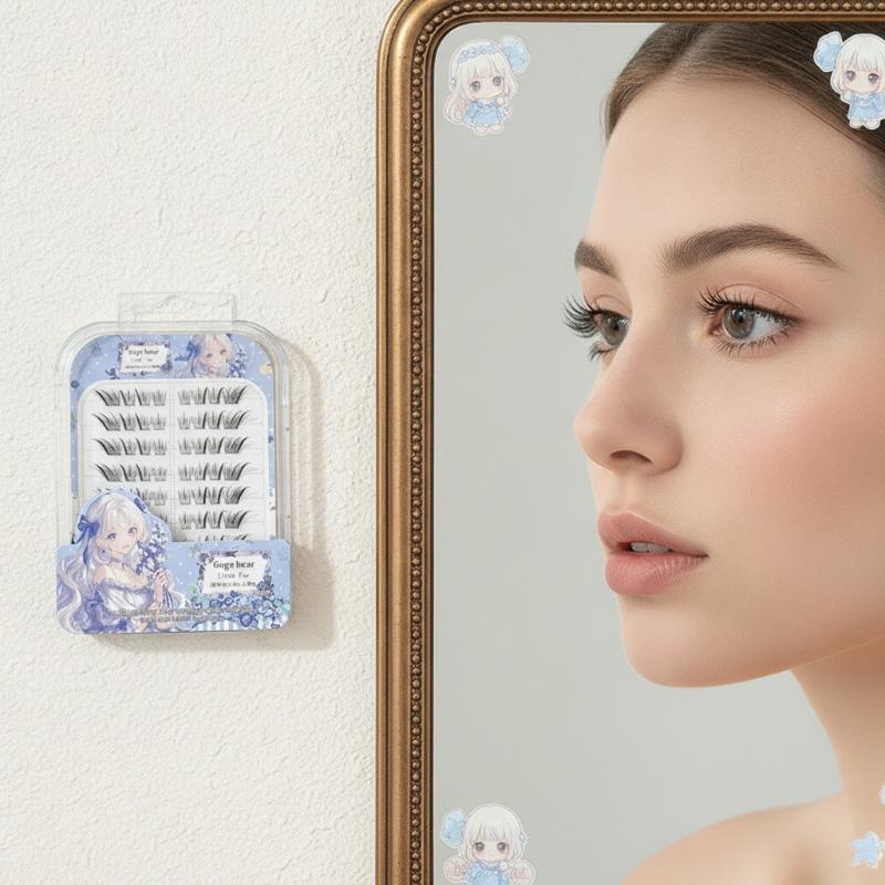 Beauty Natural Makeup - Накладные ресницы DIY без клея с