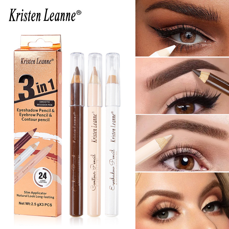 Beauty Makeup Supply - 3 шт., деревянная подводка для теней