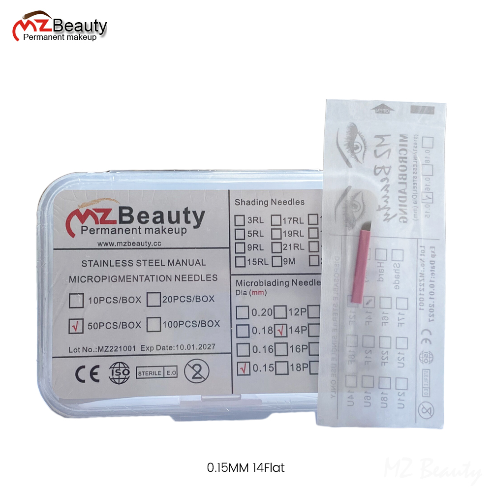 Beauty Makeup Supply - Дермограф, микропигментация, Технические листы, иглы 0,15
