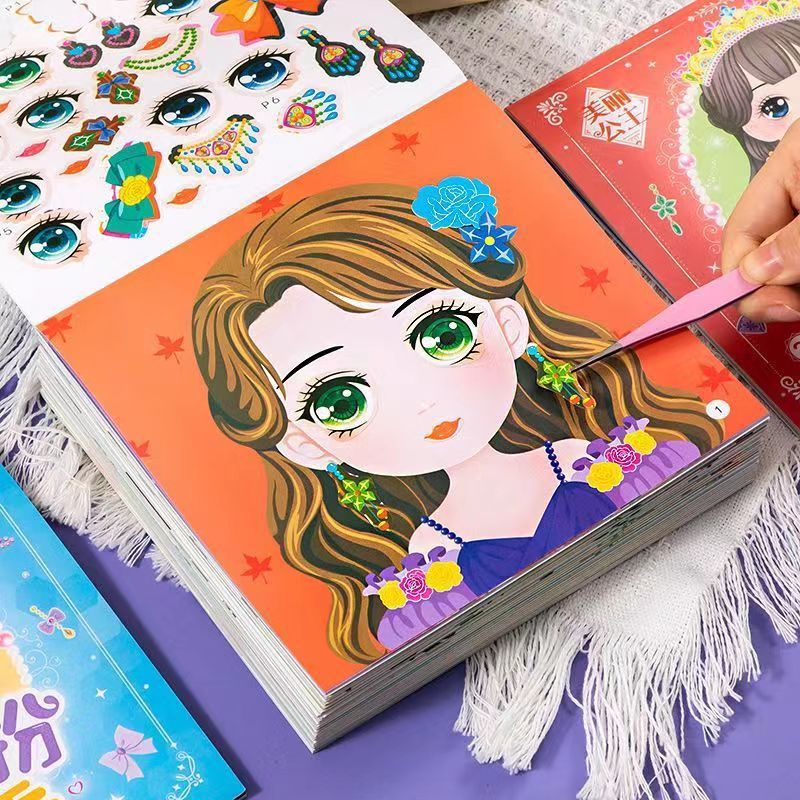 Книга-игра с наклейками «Принц – обзор и цена Beauty Makeup Book