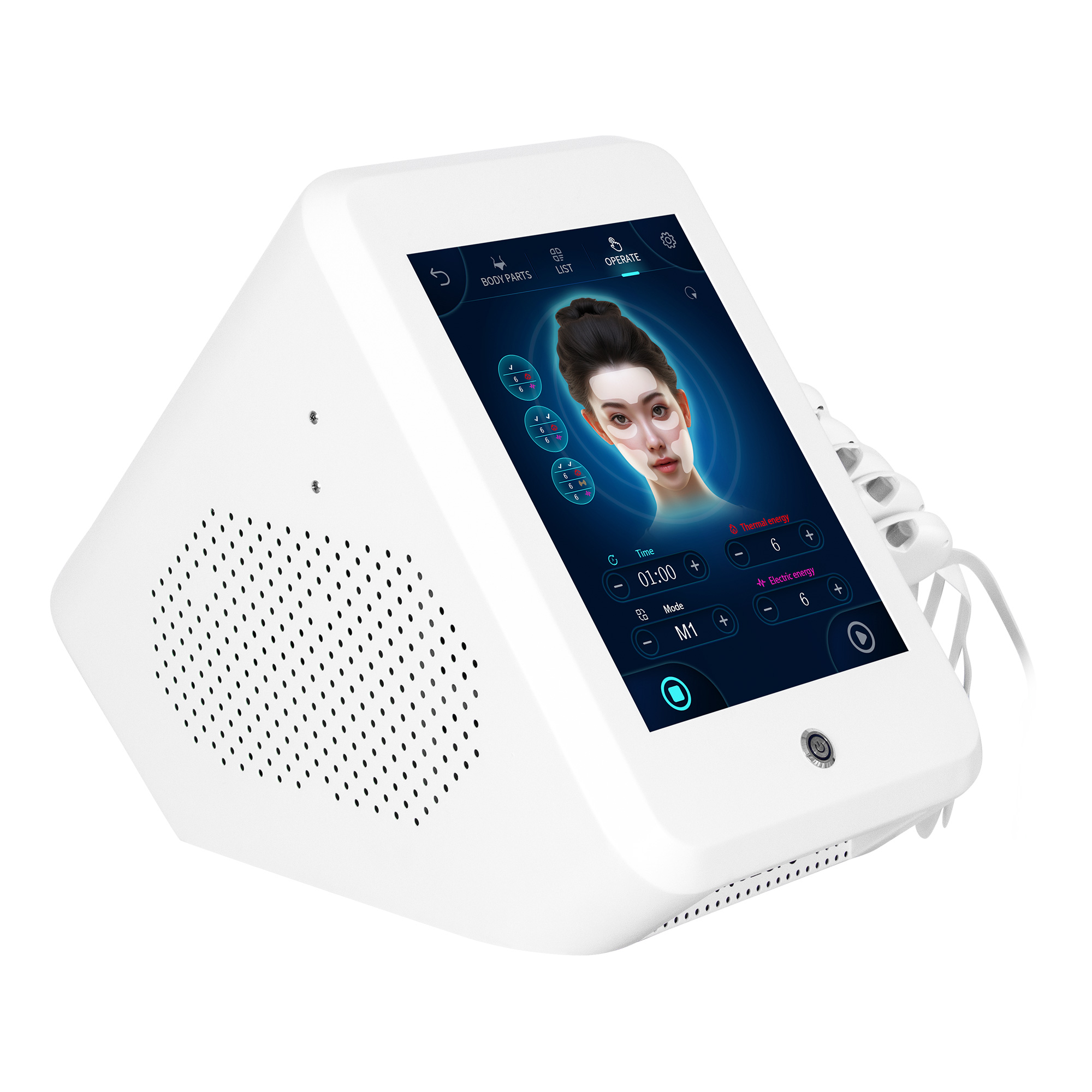 Портативный аппарат для лифтин – обзор и цена Face Massager