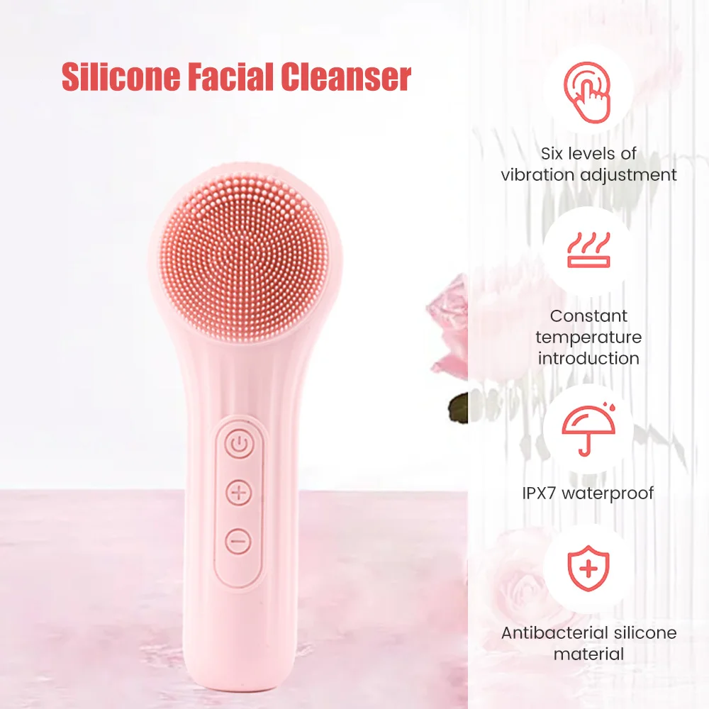 Звуковая силиконовая щетка для – обзор и цена Electric Face Cleanser Brush