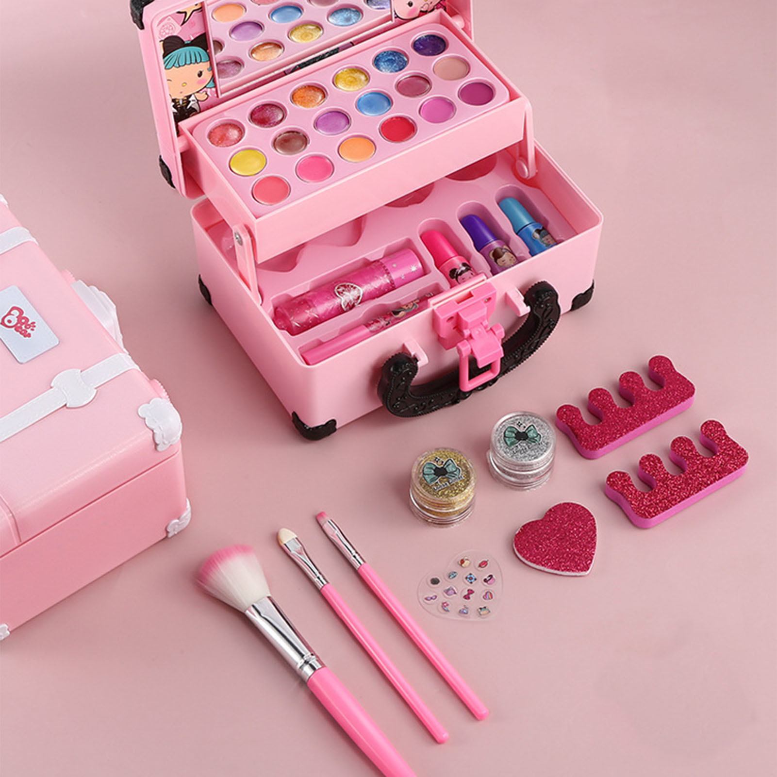Детский набор для макияжа, губ – обзор и цена Beauty Kiss Makeup