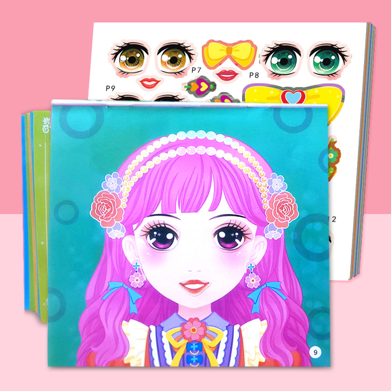 Наклейки для переодевания прин – обзор и цена Beauty Makeup Book