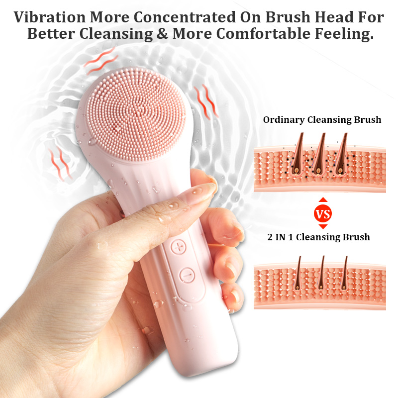 Звуковая водостойкая щетка для – обзор и цена Electric Face Cleanser Brush